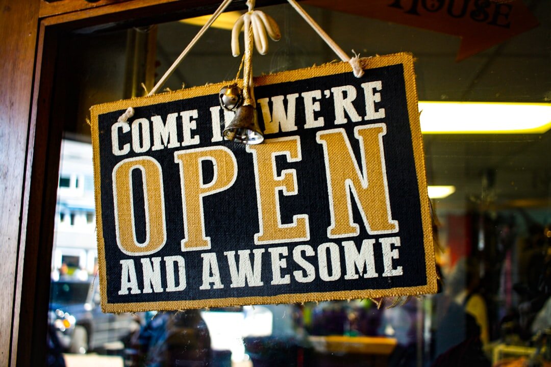 entrepreneur opening store