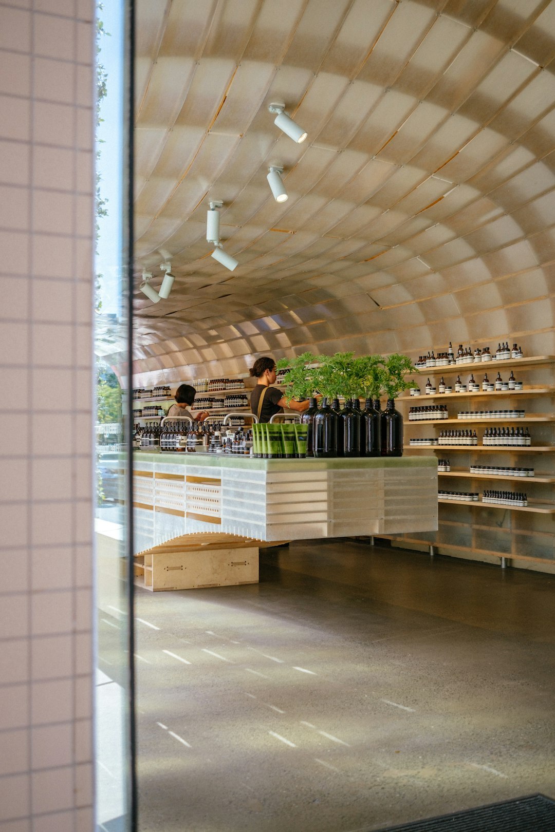 modern retail store interior